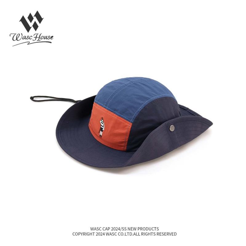 Outdoor Travel Sunscreen Quick-drying Breathable Mountaineering Hat Female Visor Hat Personalized Hipster Cartoon Embroidered Bucket Hat