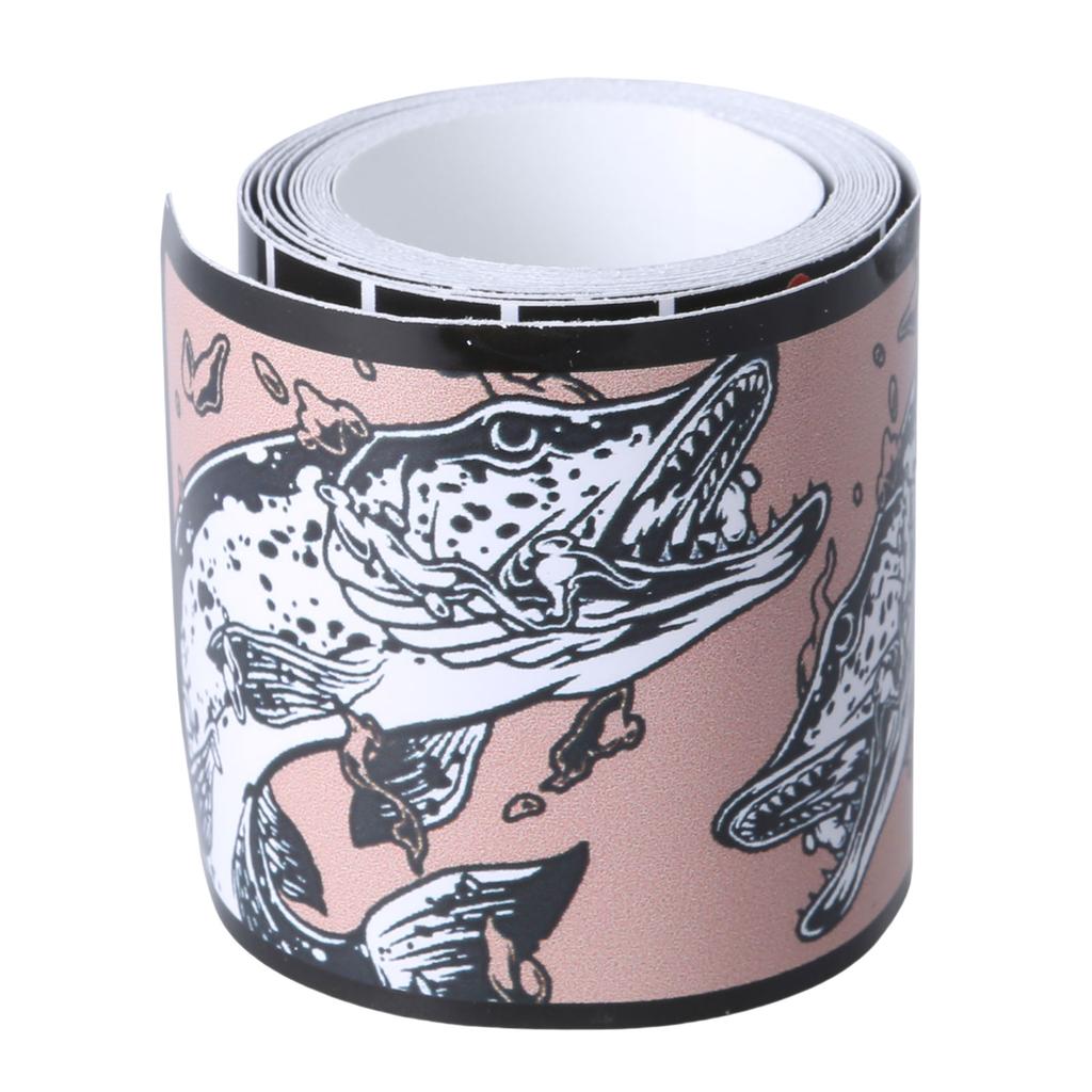 Angel-Messband-Aufkleber Selbstklebend Lang Fischlineal Wasserdichte Aufkleber Band Messwerkzeug Angelzubehör