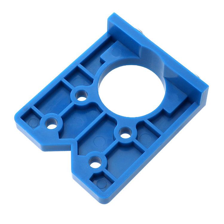 35mm Concealed Hinge Jig, Cabinet Door Hinge Hole Drilling Locator Installation Template Tool