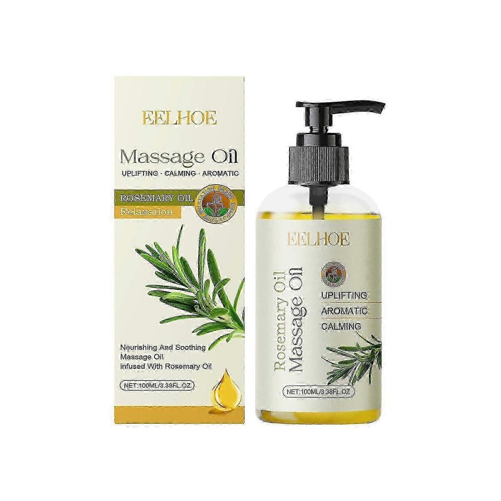 Rosemary Body Essential Oil - Nourishing, Moisturizing & Relaxing Massage Oil for Daily Skin Care