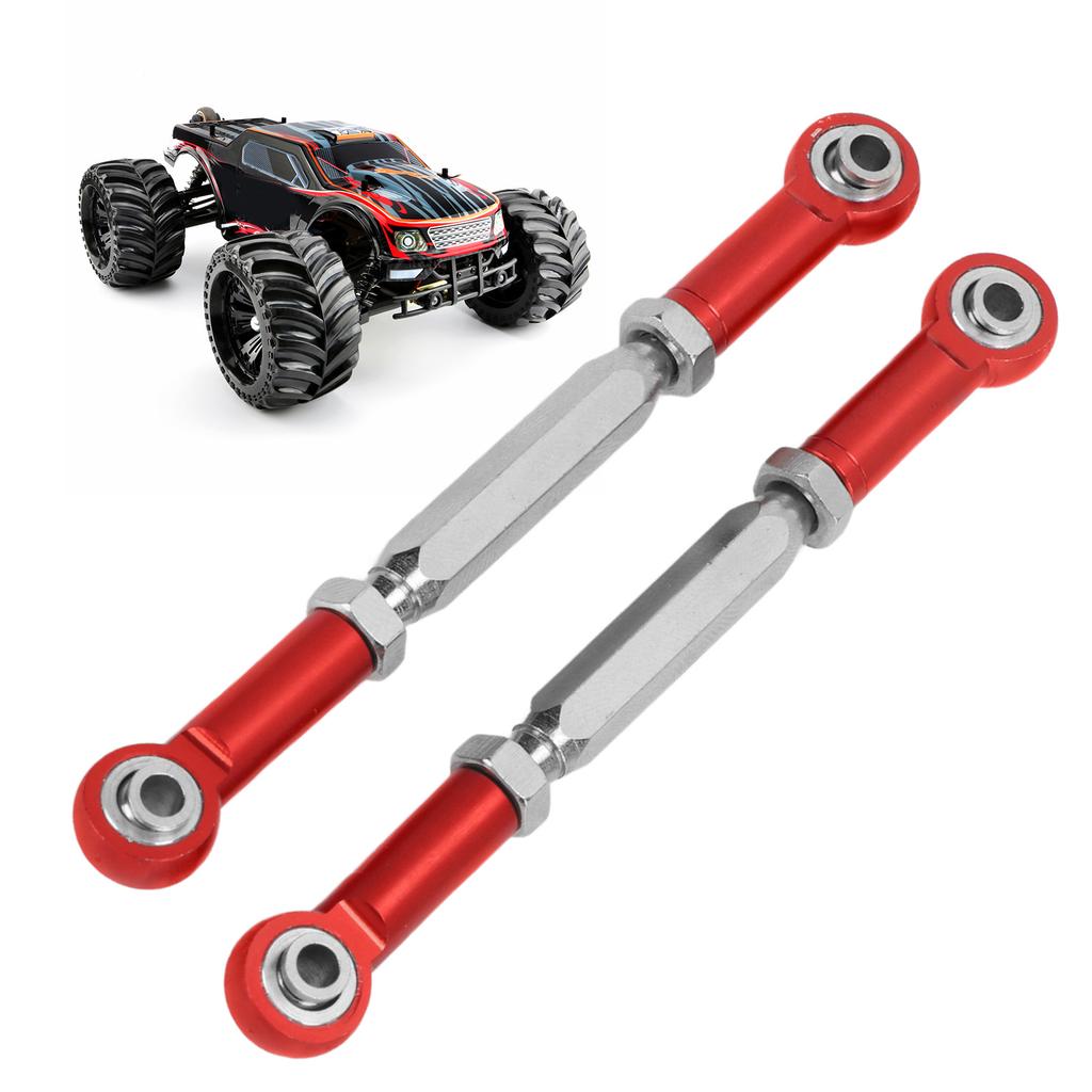 2PCS Rear Suspension Tie Rod Steering Pull Rod Set for JLB for Truck Series 1Celsius10 RC Car