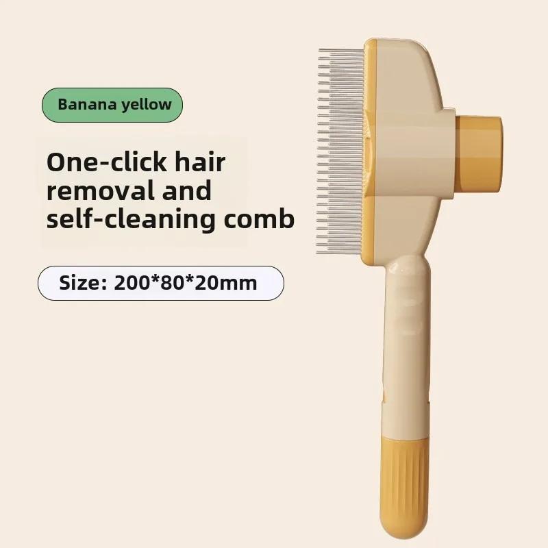 

Расческа для кошек, удаление узелков, плавающие волосы, артефакт, длинные волосы, самоочищающийся ряд для домашних животных, расчески для собак и кошек, принадлежности для ухода, удаление блох