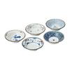 Saikai Pottery (Saikaitoki) Hasamiyaki Small Bowl Set, Dyed Nishiki Painting, Diameter 9.5cm, Small Included, 5 Patterns, Tableware Set, Present,