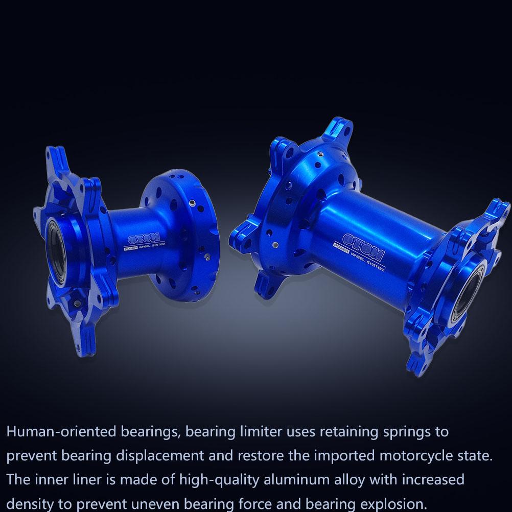 Motorcycle 25MM/30MM Front Rear Wheel Hub CNC Aluminum 36 Holes Rims Spokes For KTM SX SXF XCF HUSQVARNA FC FE GASGAS 2013-2026
