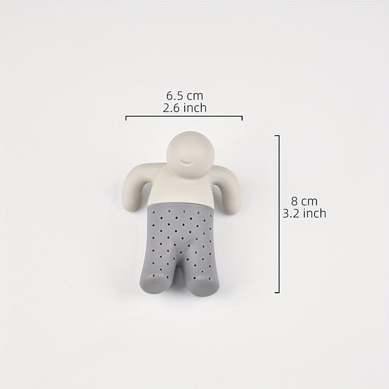 Tea Brewing Little Man/Abstract Bitter Tea Mr.Tea Water Filter/Office Lazy Person's Tea Brewing Gadget/Tea Separation Prank Item