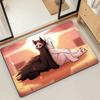 Game P-Puro C-Changed Cute Door Mat Bath Microfiber Decorative Versatile Flannel Floor Mat Quick Dry Absorbent Non-slip Sole