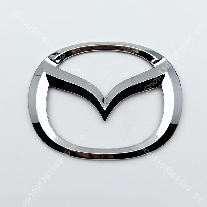 AAGH1 Mazda MX5 Miata ND Front Rear Black Car Logo Emblem Badge For MX-5 Miata ND NC Carbon 2016 2017 2018 2019 2020 2021 2022 2023