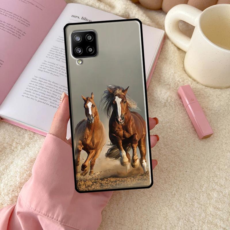 Horses Running For Samsung Galaxy A56 A54 A34 A14 A06 A16 A26 A36 A12 A32 A52 A13 A33 A53 A15 A35 A55 Case