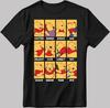 Winnie The Pooh Moods Black TShirt