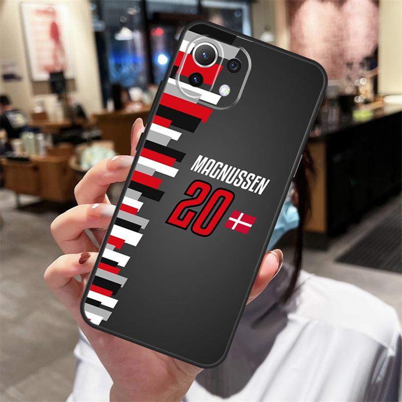 Kevin Magnussen Case For Xiaomi 15 14 Ultra 13T 14T 15T Pro 17 Pro Max POCO F8 F7 X3 X5 X6 F5 F6 X7 Pro Cover