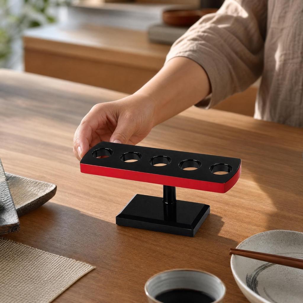 Japanese-Style Sushi Display Stand Versatile Food Holder Stable for Dining Rooms