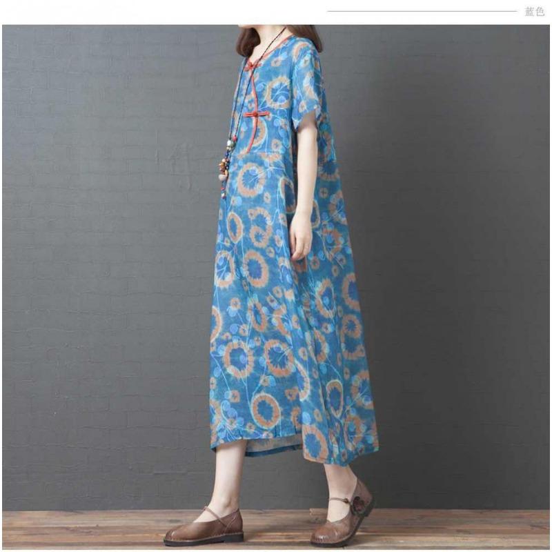 Summer Dress with Buttons