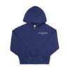 Sporty   Rich Dark Navy Ny Tennis Club Hoodie Zip St068621402bl106