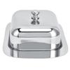 With Cover Handle Butter Dish With Lid Stainless Steel Butter Keeper Holder  Home Kitchen