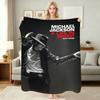 Michael Jackson Pop Theme Printed Blanket Warm Comfortable Fleece Blanket For Camping Travel Home Decor Holiday Gift