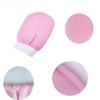 1-Pack Double-Sided Exfoliating Gloves | Magic Exfoliating Gloves | Amazing Home-Use Back Scrubber, Exfoliating, and Tanning Gloves