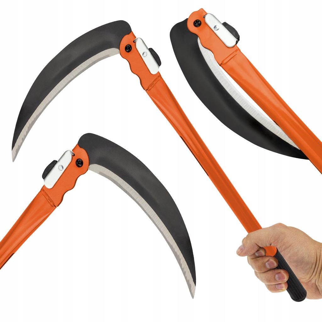 Falce Falcetto Pieghevole Coltello in Metallo 49 Cm