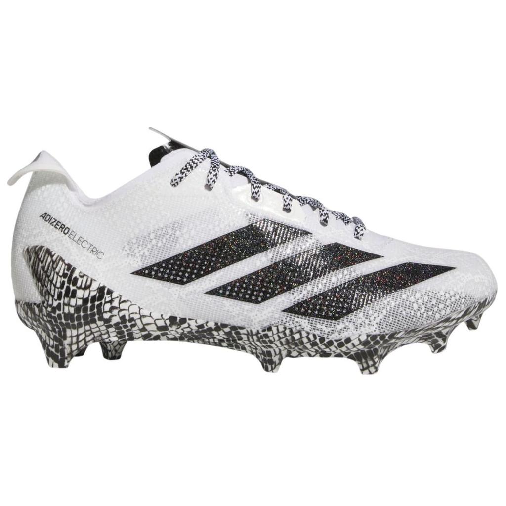 New Adidas Adizero Electric Ii 7v7 Cloud White Core Black Silver Metallic IE8867