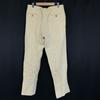 ETRO 100% Linen Tapered Pants Slacks Men's M 46 Inseam 76cm Beige Made In Italy