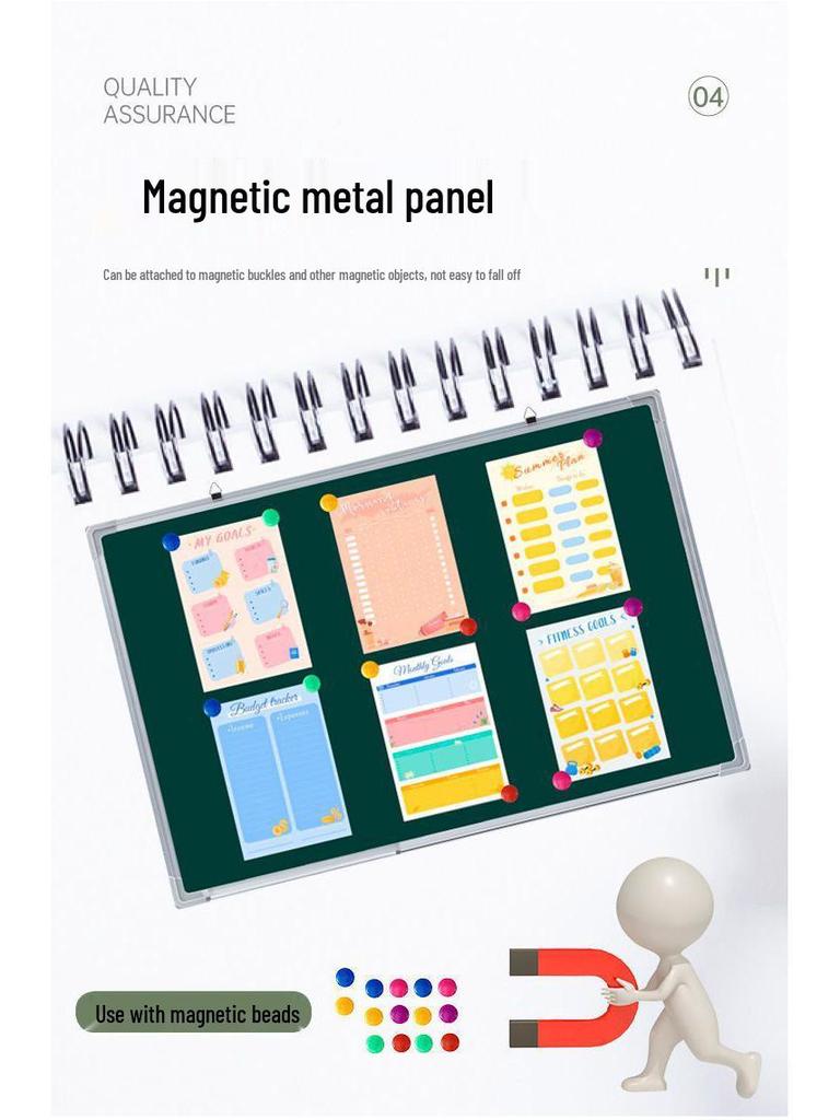 Children's Erasable Magnetic Blackboard for Home, Teaching, and Office Use
