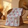 Cute O-Opanchu UsagiS Throw Short Plush Throw Blanket Soft Skin-Friendly Multi-Scene Home Office