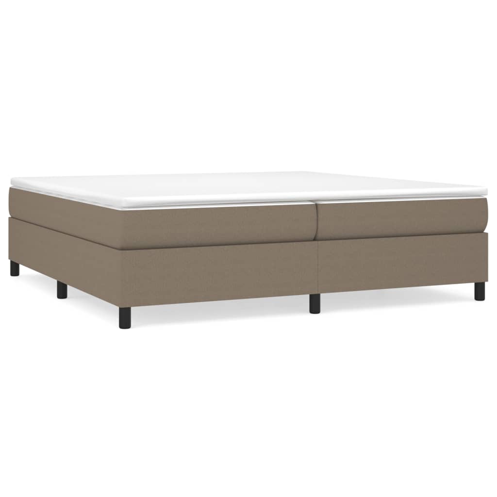 Vidaxl Rama Łóżka Bez Materaca, Taupe, 200X200 Cm, Obita Tkaniną