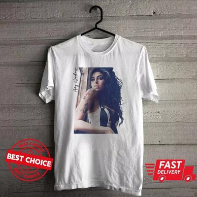Amy Winehouse Men White T Shirt S-5XL Unisex Unisex T-Shirt