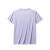 Anta Casual Comfortable Versatile Short Sleeve T-Shirt Women Tops Fresh-Purple 962528101-4