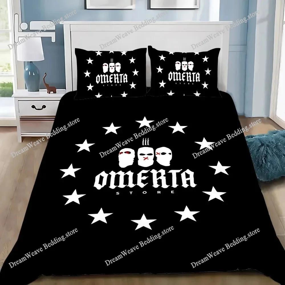 Omerta Maes Duvet Cover Pillowcase Bedding Set Adult Girls Boys Bedroom Decoration Children Single Double King Size Luxury Gift