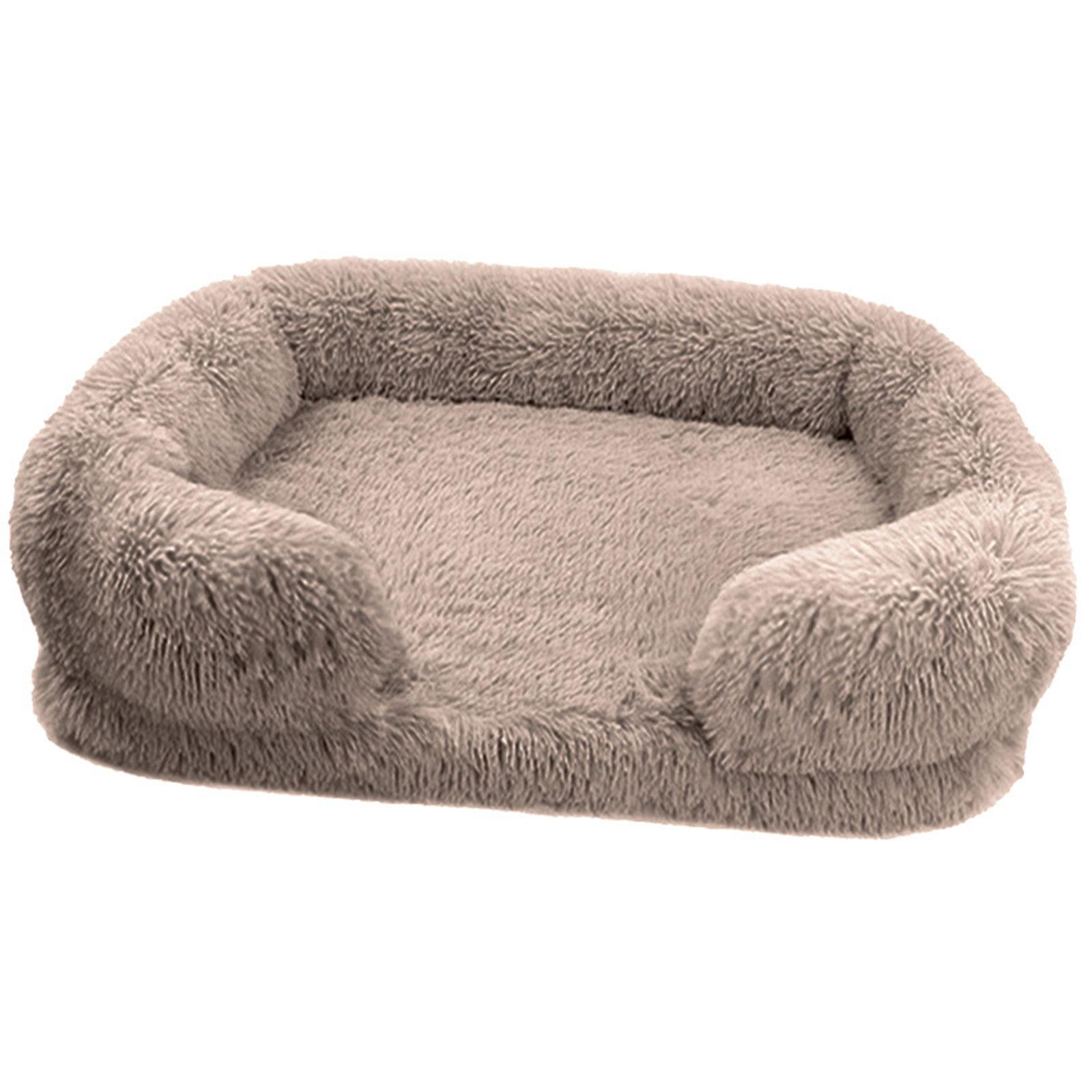 Detachable Pet Bed Kitten Puppy Birthday Gift for Pet Detachable Cushion for Dogs and Cats Warm Nest S Size