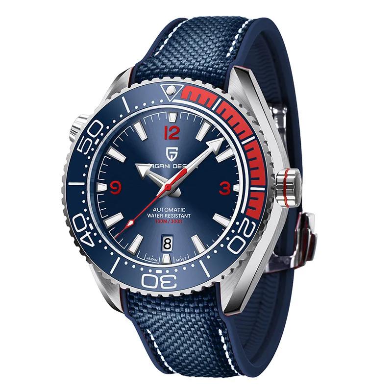 PAGANI DESIGN 42MM Classique Polyvalent Luxe Homme Automatique Étanche Montre Marque Supérieure Verre Saphir Montres Mécaniques Pour Hommes