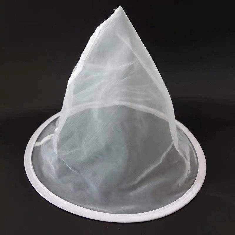 150 Mesh White Honey Nylon Cone Purifier Nylon Filter