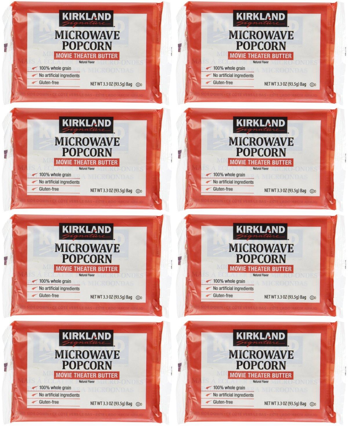 

KIRKLAND Kirkland Butter Попкорн для микроволновой печи 8 пакетов
