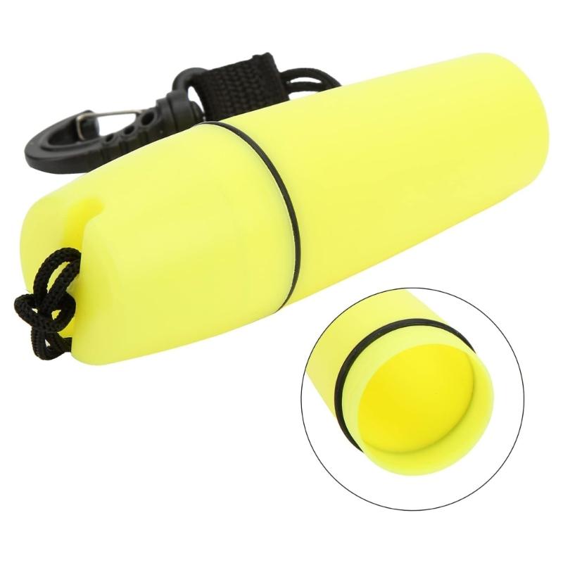 Dry Storage Box with Lanyard Hook Kayak Sealed Bottle Water Resistant Diving Seal Box for Swimming