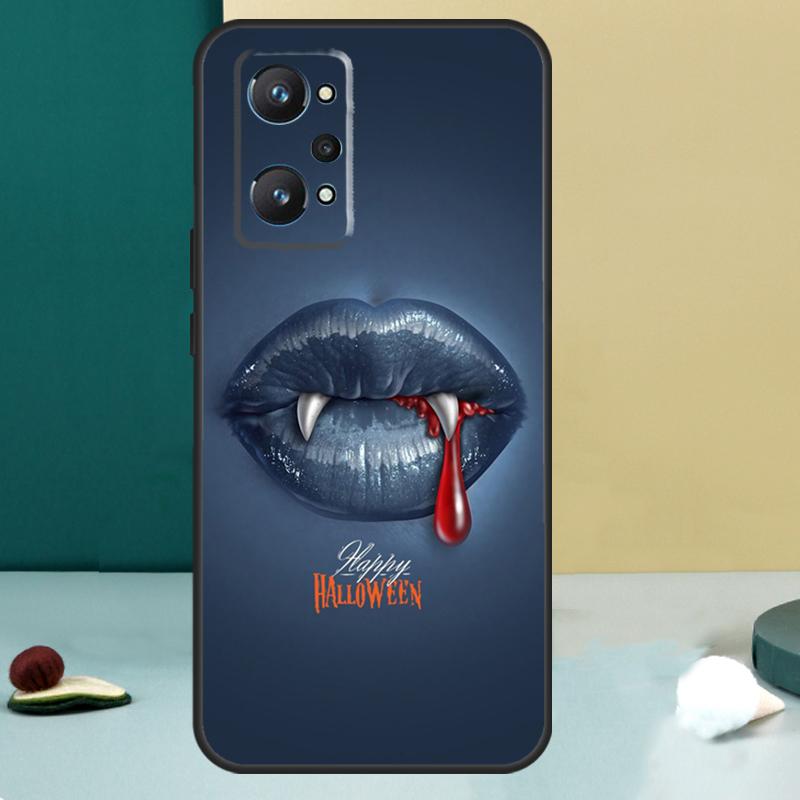 Sexy Vampire Lips For Realme GT 6T 5 6 GT 7 Pro C67 C75 C61 C55 C53 C51 C21Y C25S 10 11 12 13 14 Pro Plus Case
