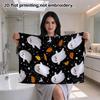 Autumn Ghost Towel, Quick Dry Absorbent Bath Towel