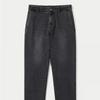 Relaxed Fit Black Wash Denim Pants Sapdw25211bkx
