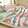 1PC Skin-Friendly Summer Cool Quilt , Printed Embossing , Soft And Comfortable Four-Season Quilt, Dedicated for Single And Double Hotel Home Bedroom