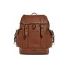 New Hudson Cow Leather Backpack Large Men's Gray Copper Saddle CB837-QBSD