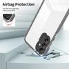 For Samsung Galaxy A34 5G Camera Protection 3-in-1 Transparent Cover TPU+PC Drop-proof Phone Case