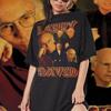 Limited Larry David Shirt Gift Graphic Tee Horror Movie T-Shirt Vintage 90s Larr
