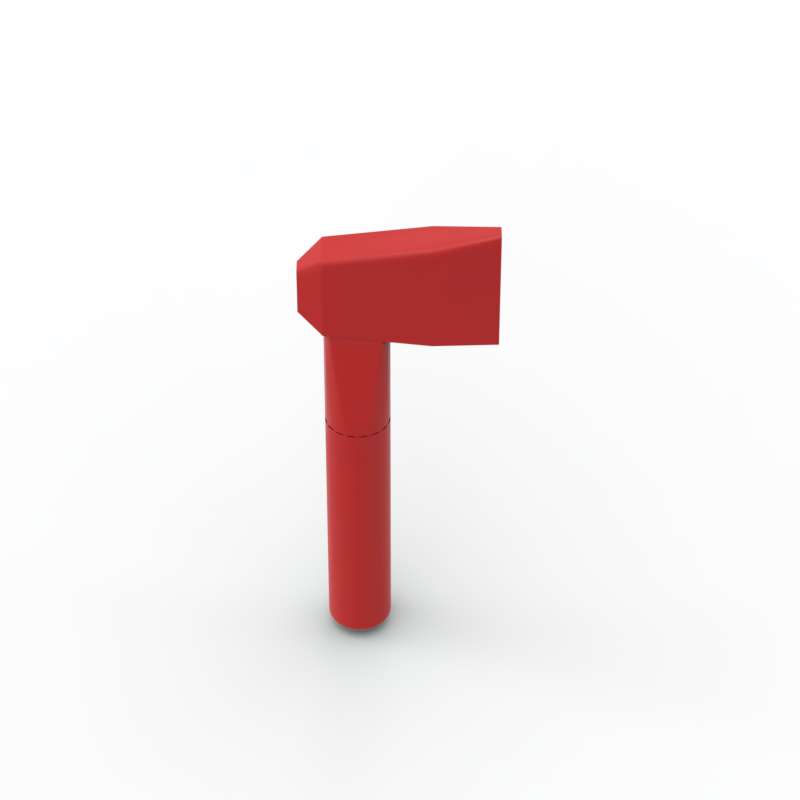 Non-Toxic Moc 10Pcs 3835 Felling Axe Prop Building Blocks Hatchet Arms Part Bricks Assemble Particle Toys Children Kids Birthday Gifts