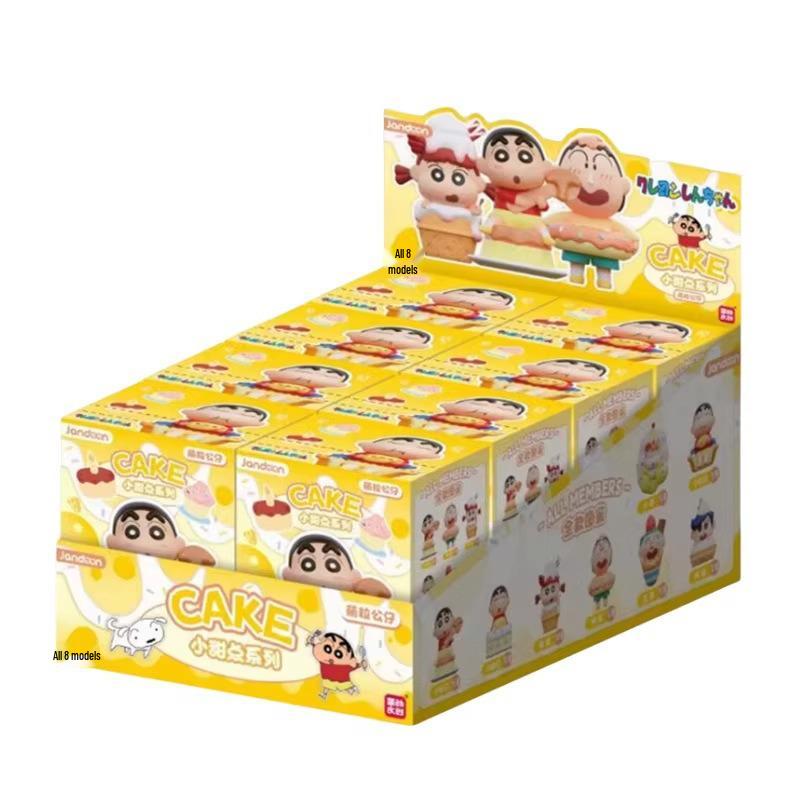 Crayon Shin-chan Cute Dessert Grains Anime Toy Figure Blind Box Gift