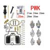 Compatible with Keihin PWK Carburetors: 30mm, 32mm, 33mm, 34mm, 35mm, 36mm, 38mm, 40mm, 42mm