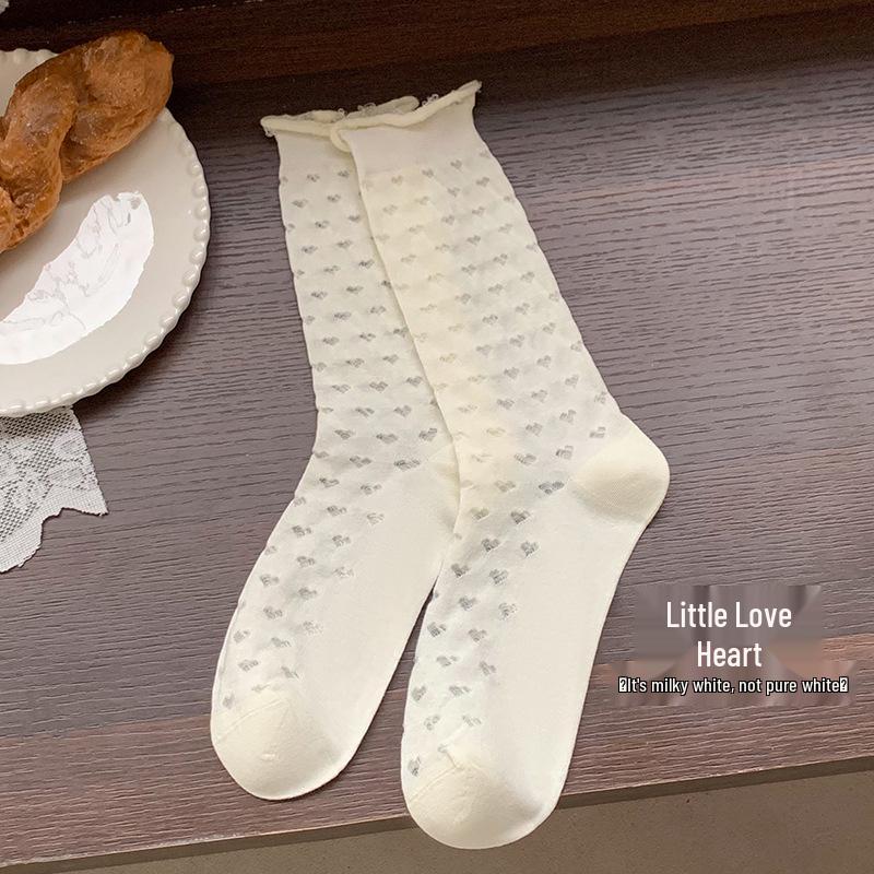 Women s Mid-Calf Summer Slouch Socks - Breathable, Sweat-Absorbing Cotton Mesh One Size