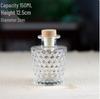 150ml Transparent Mini Glass Bottle for Liquor, Cold Brew Coffee, Fruit Wine, and Dispensing, with Sealed Two Ounce Capacity