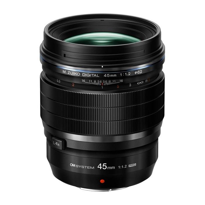 OM SYSTEM M.Zuiko Digital ED 45mm F1.2 PRO (Black/White)