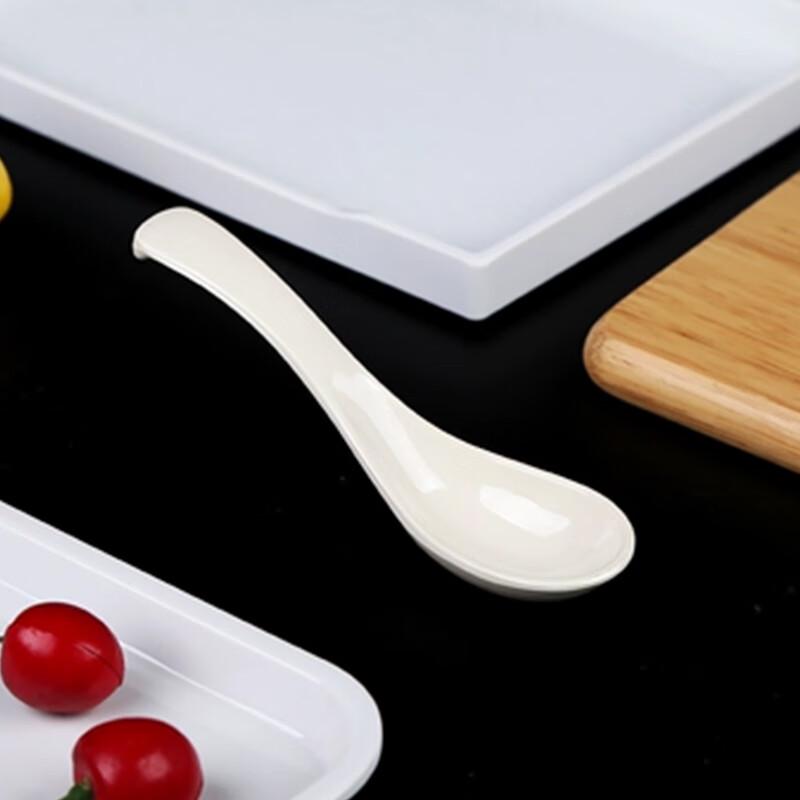 Huabeishi Melamine Plastic Short Spoons