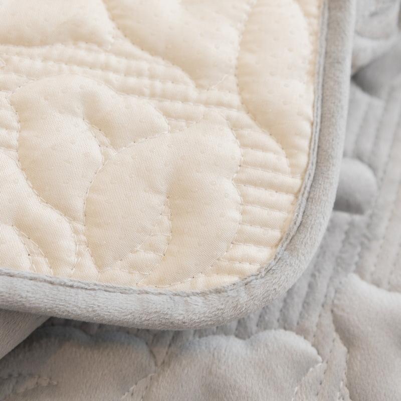 Cream Wind Sofa Cushion, Universal In All Seasons, Non-Slip Seat Cushion, French Retro Plush Sofa Cover, Cover Towel, Winter Cloth