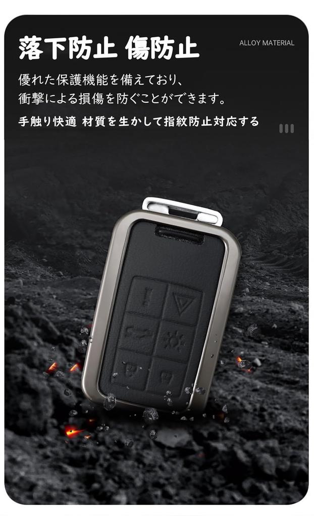 SANRILY Smart Key Case, Key Cover, Key Holder, Compatible with VOLVO V40, V60, XC60,